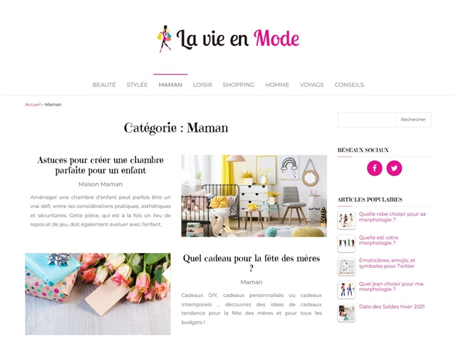 La Vie en Mode : Maman