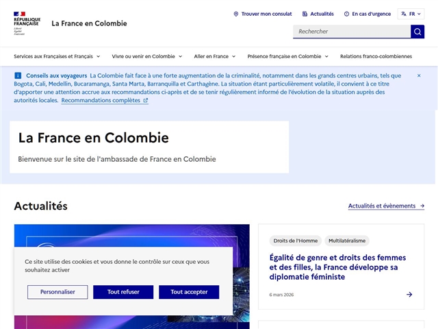 Colombie - Ambassade de France en Colombie