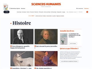 Sciences Humaines : Histoire