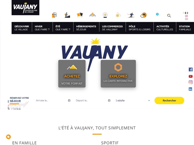 Vaujany (38114) - office de tourisme