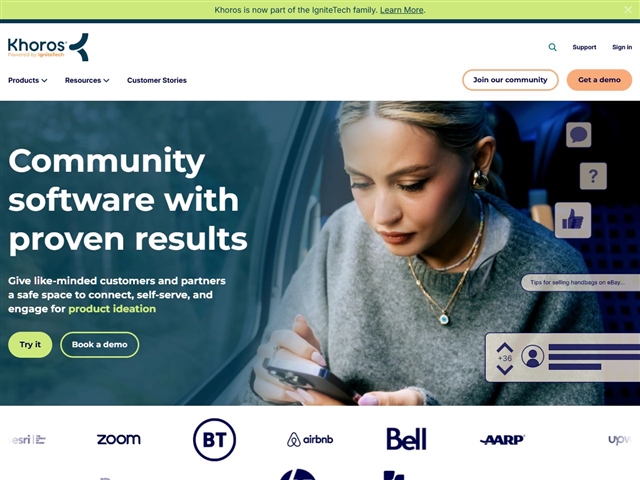 Khoros : Communities