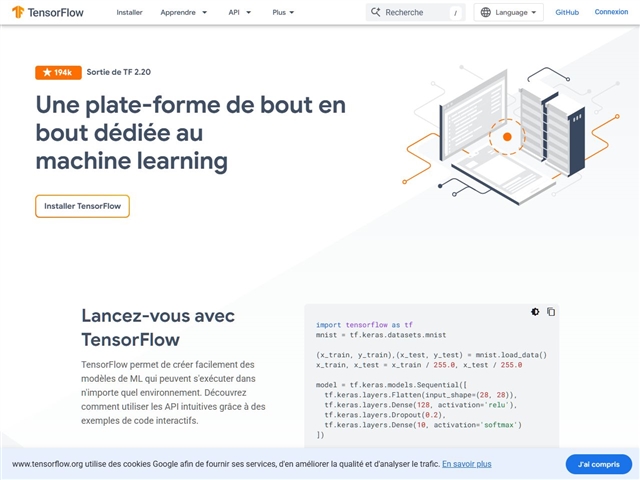 Libraire TensorFlow