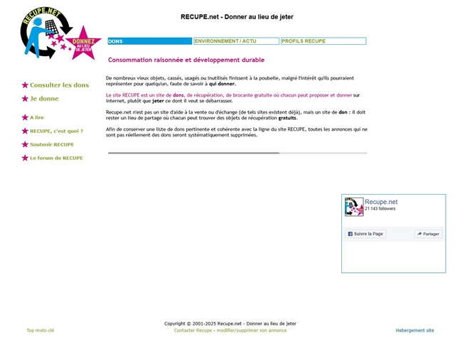 Recupe.net