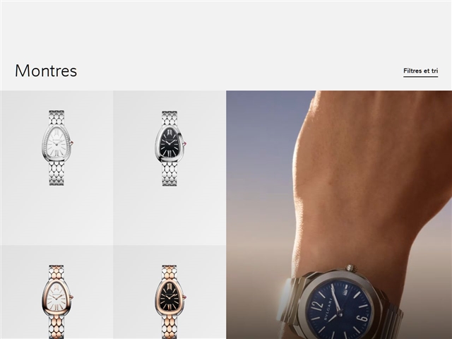 Bulgari : Montres