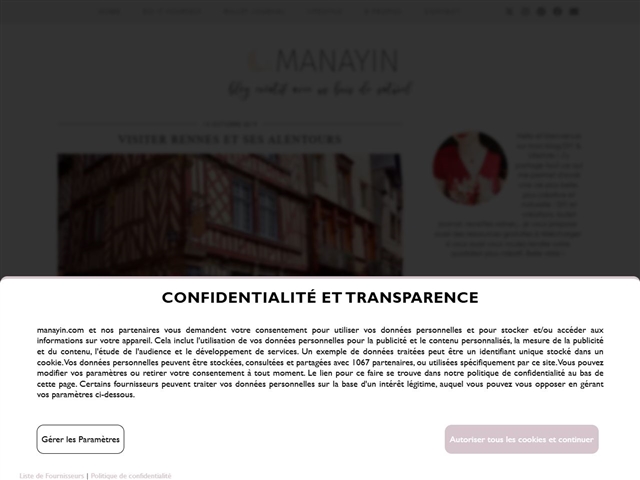 Manayin : Voyages