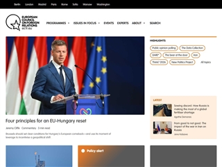 Conseil Européen des Relations Extérieures (ECFR)
