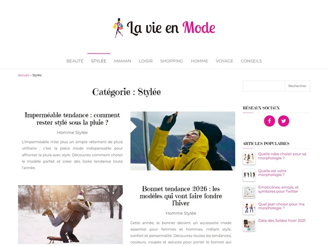 La Vie en Mode : Stylée