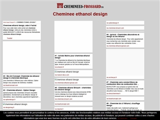 CHEMINEES-FROSSARD.fr : éthanol