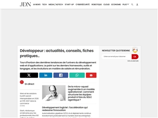 Journal du Net : Développeur