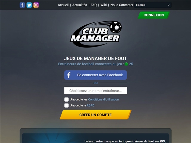 Club Manager