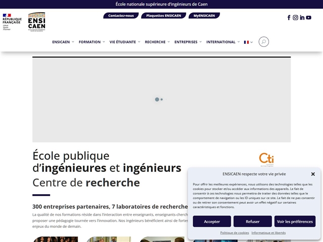 École nationale supérieure d'ingénieurs de Caen (ENSICAEN)