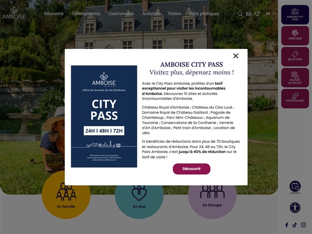 Amboise (37530) - office de tourisme