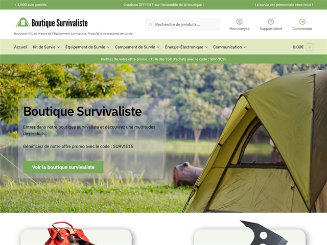 Boutique Survivaliste.com