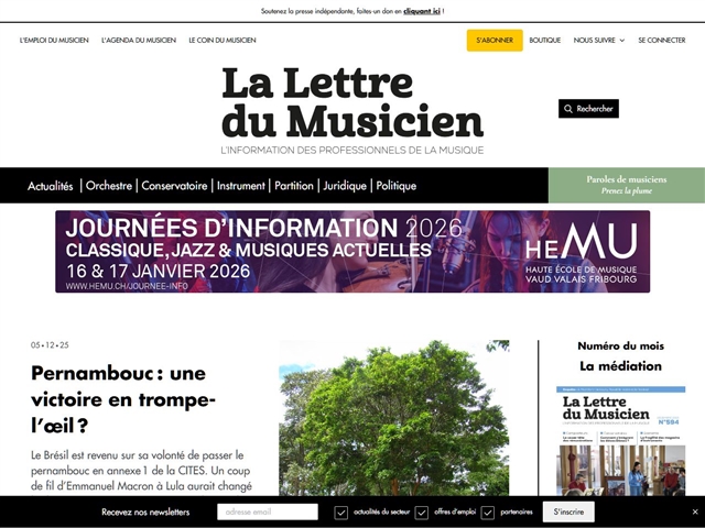 La Lettre du Musicien