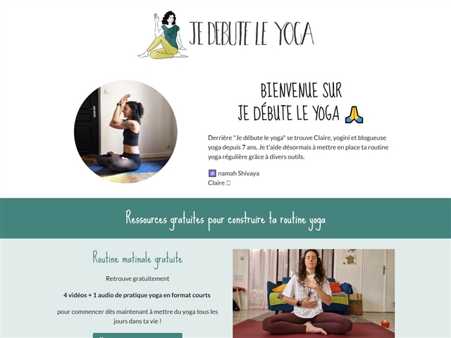 Je Débute le Yoga !