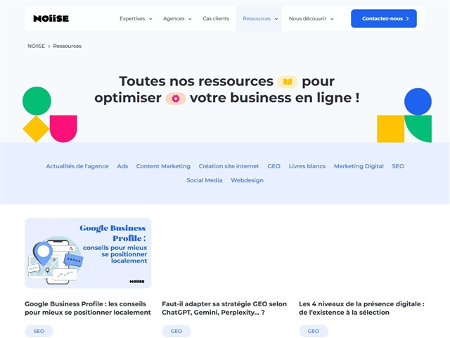 NOIISE : Ressources