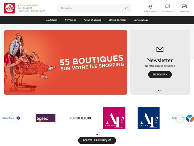 Centre commercial Île Napoléon (Ilzach)
