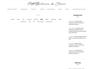 Petit bonhomme de chemin : Mode