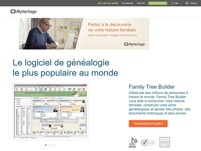 MyHeritage : Family tree builder