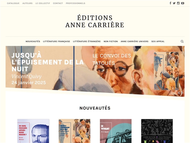 Editions Anne Carrière