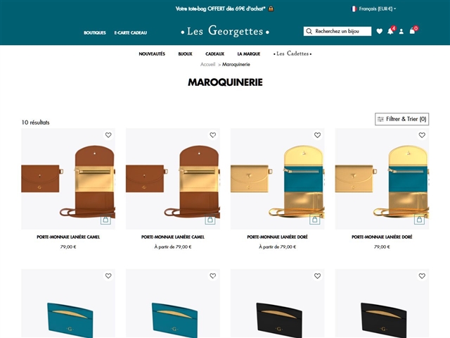 Les Georgettes : Maroquinerie
