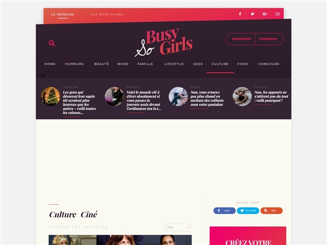 So Busy Girls : Ciné