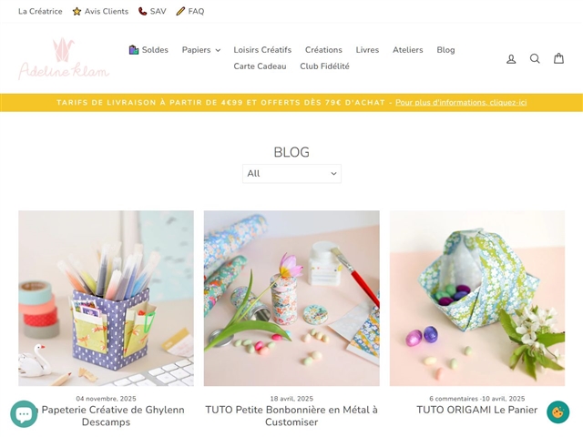Le Blog d'Adeline Klam