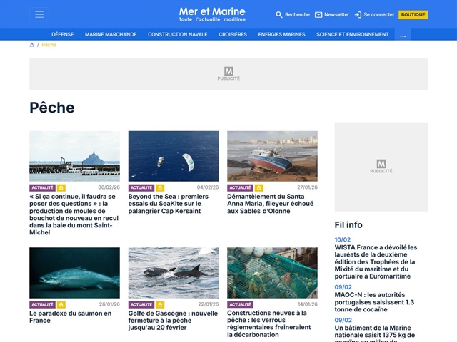 Mer et Marine : Pêche