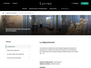 Musée du Louvre : Antiquités égyptiennes