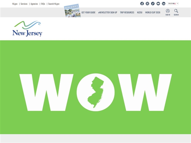 Tourisme dans le New Jersey