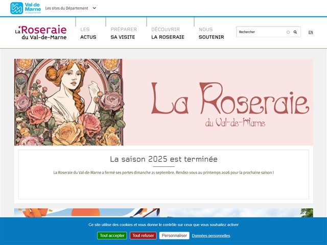 Roseraie du Val de Marne