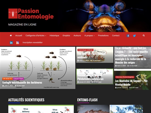 Passion entomologie