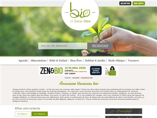 Vacances Bio & Bien-être