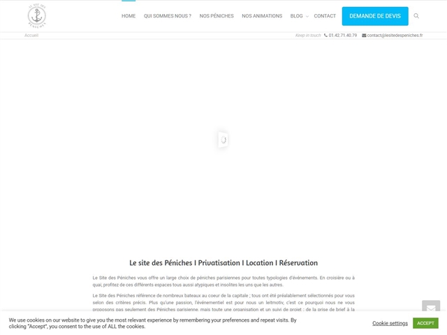 Le Site des Péniches