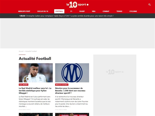 Le 10 Sport : Foot