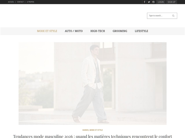 Le Blog de Monsieur : Mode