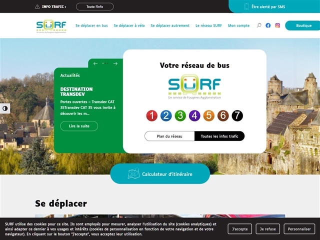Fougères : Surf