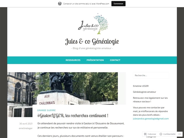Jules & Co Généalogie