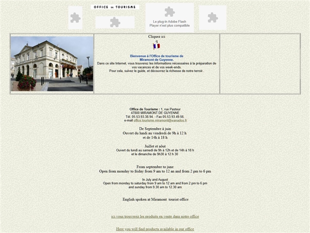 Miramont-de-Guyenne (47800) - office de tourisme