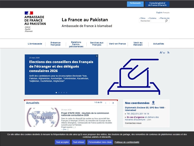 Pakistan - Ambassade de France au Pakistan