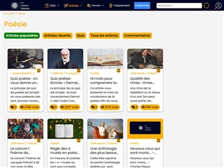 La Culture Générale : Poésie