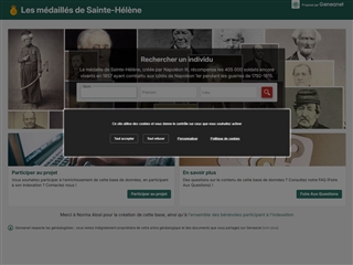 Les médaillés de Sainte-Hélène