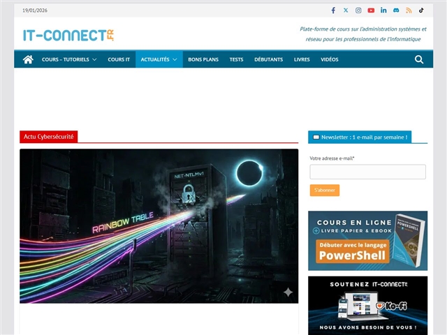 IT-Connect : Sécurité
