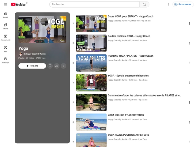 Happy Coach by Aurélie : Yoga