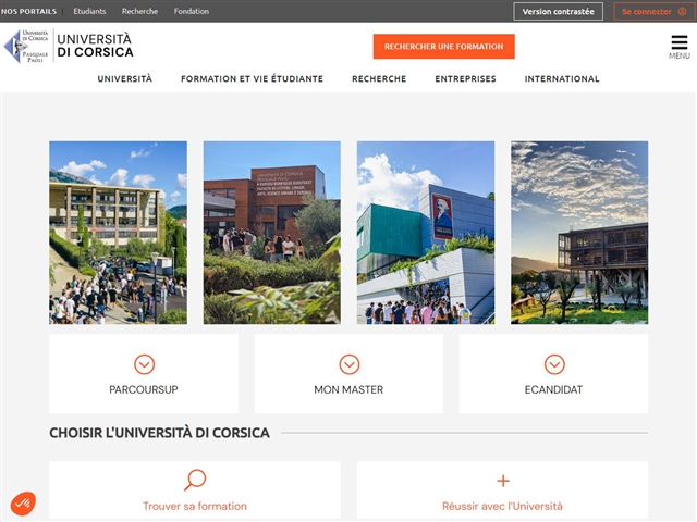 Université de Corse Pasquale Paoli