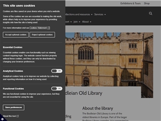 Bibliothèque universitaire Bodleian