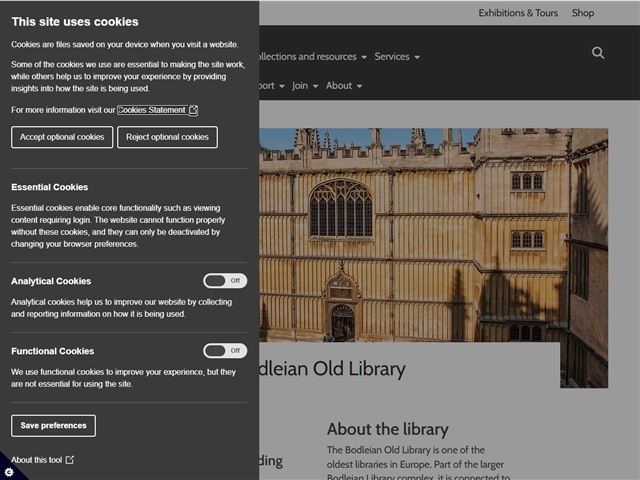 Bibliothèque universitaire Bodleian