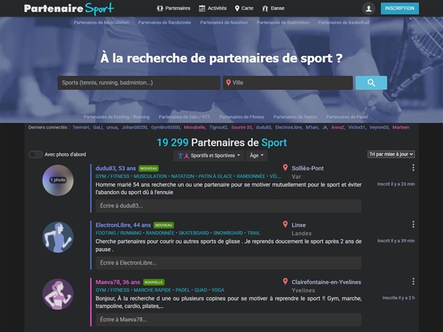 Partenaires Sport