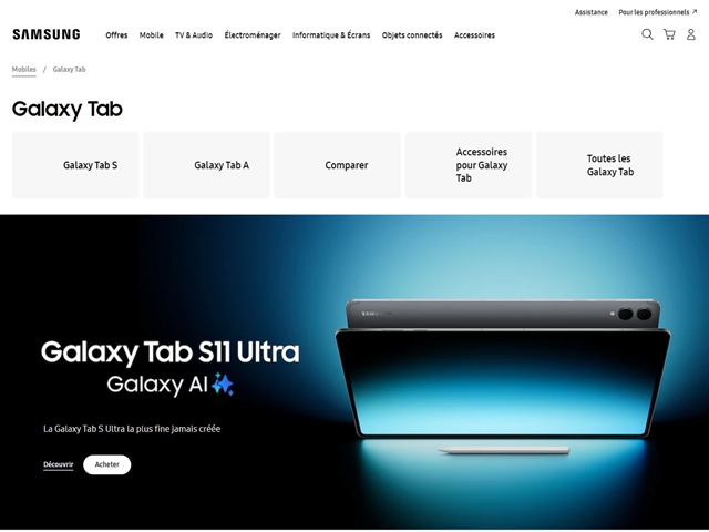 Samsung : Galaxy Tab