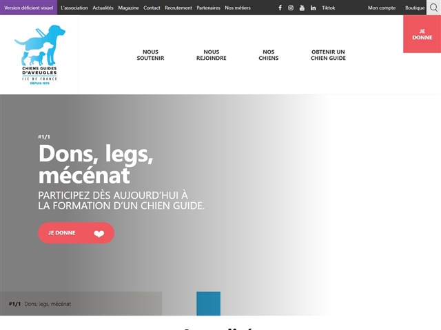 Les Chiens Guides d'Aveugles